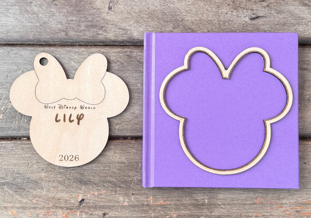 Autograph Card, notebook, Personalized Name Autograph Book, Custom Amusement Theme Park Signature Memory Booklet